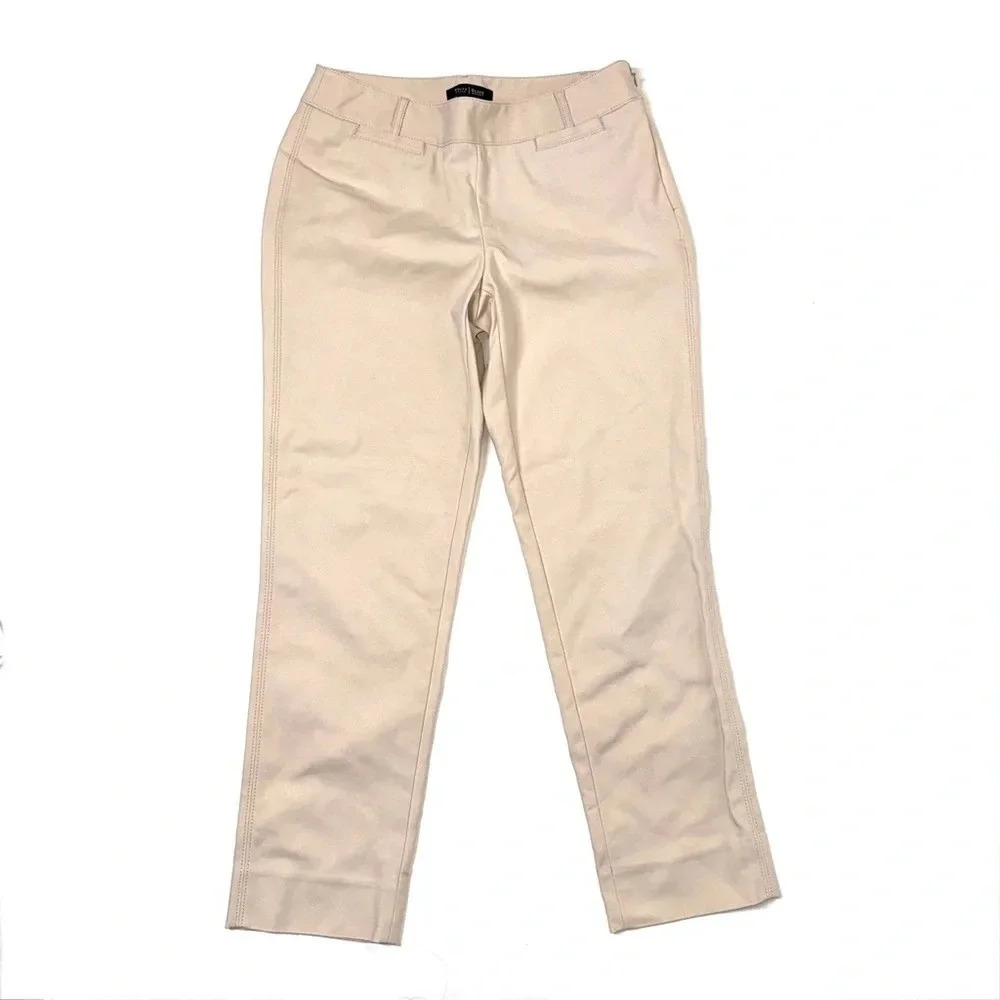 White House Black Market Khaki Slim Ankle Pant Size 2R